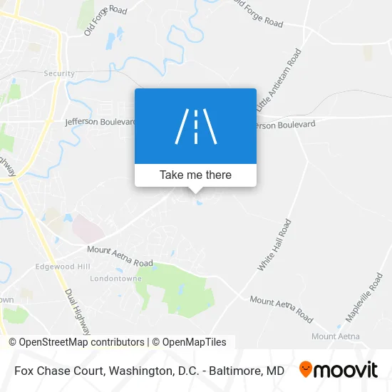 Fox Chase Court map