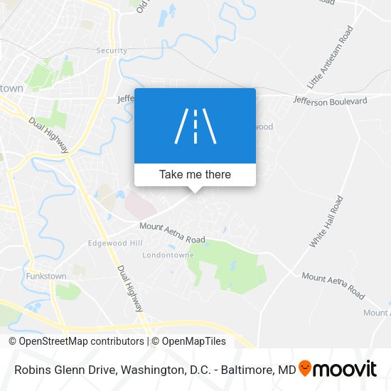 Mapa de Robins Glenn Drive
