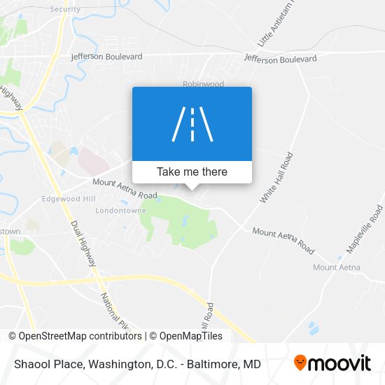 Shaool Place map