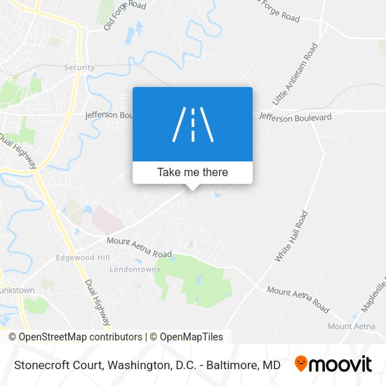 Mapa de Stonecroft Court