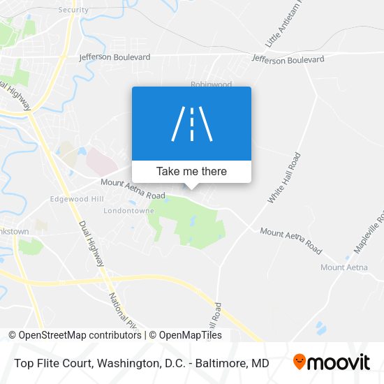 Top Flite Court map