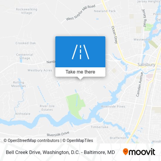 Bell Creek Drive map