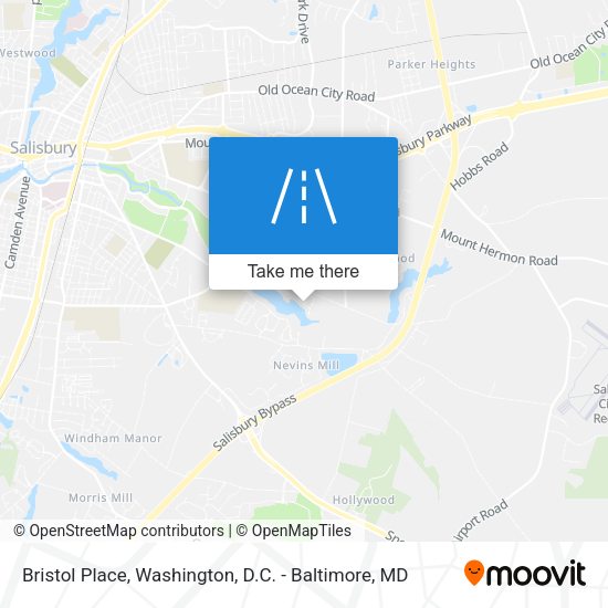 Bristol Place map