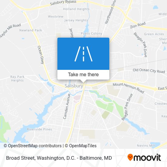 Broad Street map