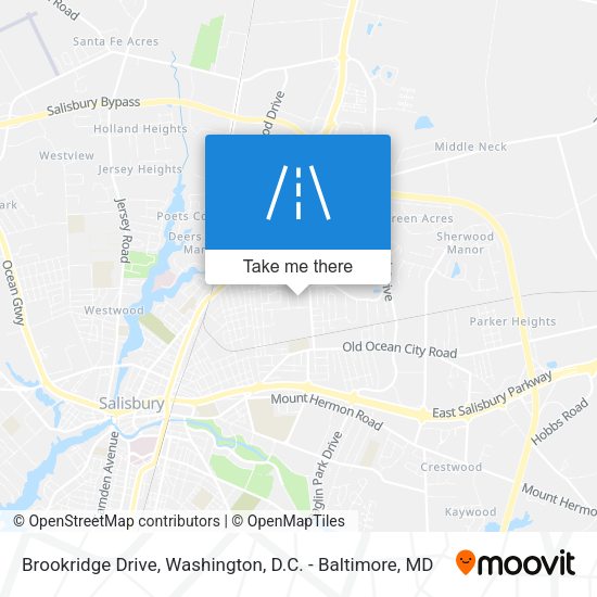Brookridge Drive map