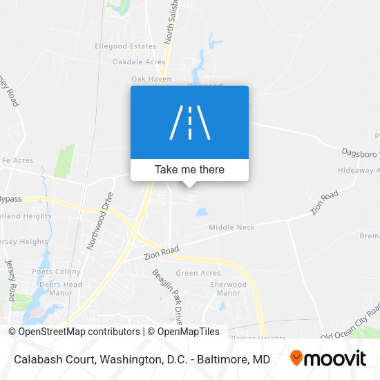 Calabash Court map