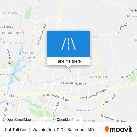 Cat Tail Court map