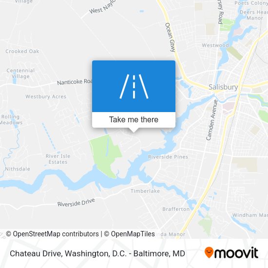 Chateau Drive map