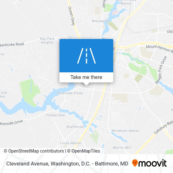 Cleveland Avenue map