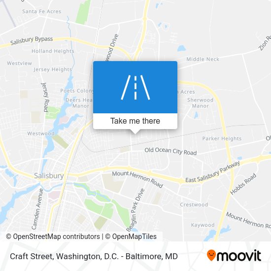 Craft Street map