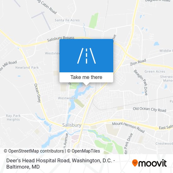 Mapa de Deer's Head Hospital Road