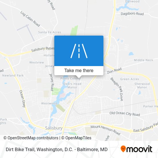 Dirt Bike Trail map
