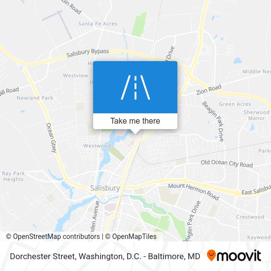 Dorchester Street map