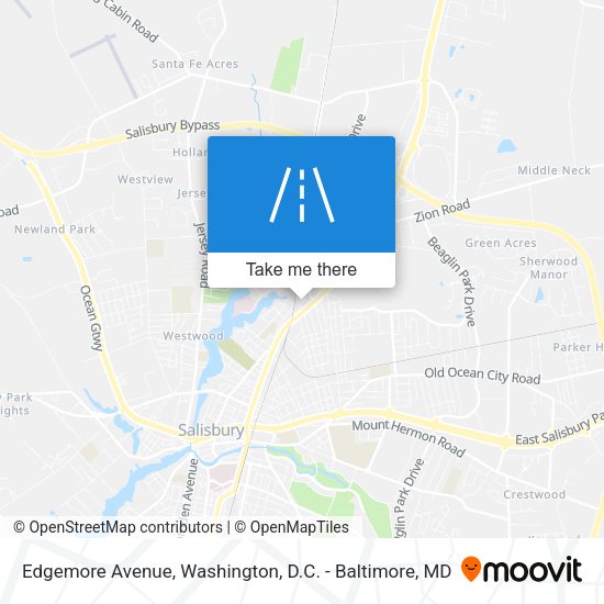 Mapa de Edgemore Avenue