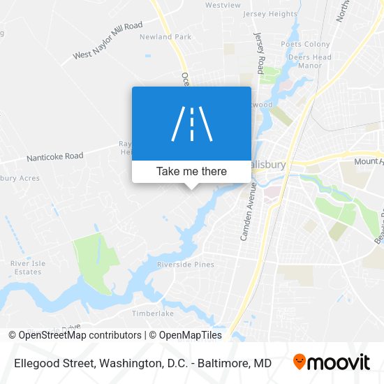 Ellegood Street map