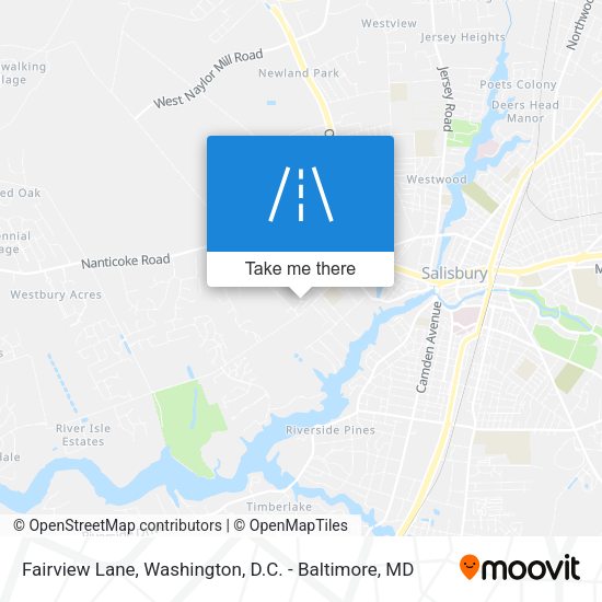 Mapa de Fairview Lane