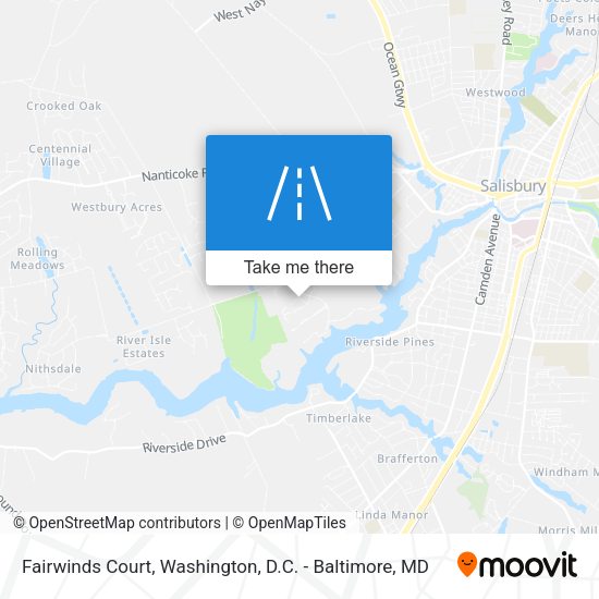 Fairwinds Court map