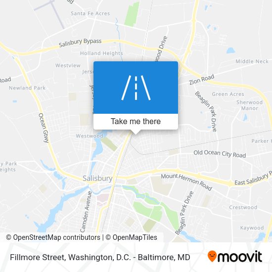 Mapa de Fillmore Street