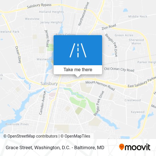 Grace Street map