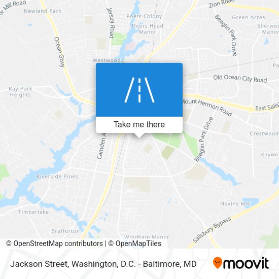 Mapa de Jackson Street
