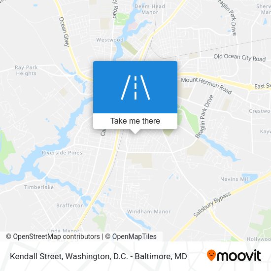 Kendall Street map