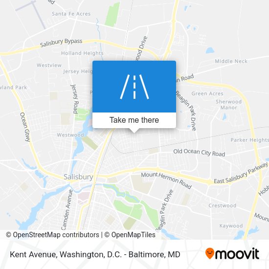 Kent Avenue map