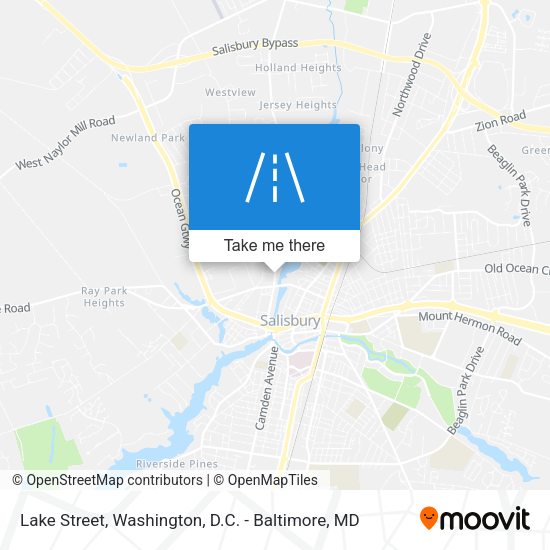 Lake Street map