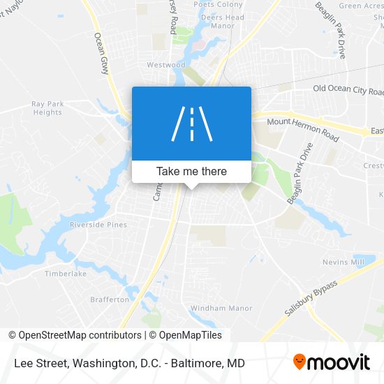 Lee Street map