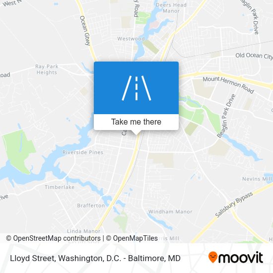 Mapa de Lloyd Street