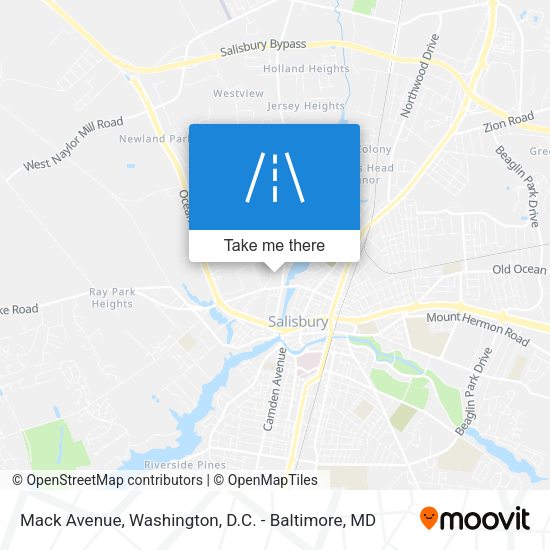 Mapa de Mack Avenue