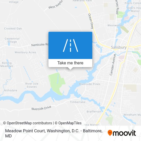 Mapa de Meadow Point Court