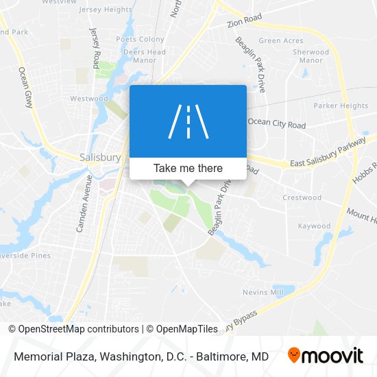 Mapa de Memorial Plaza