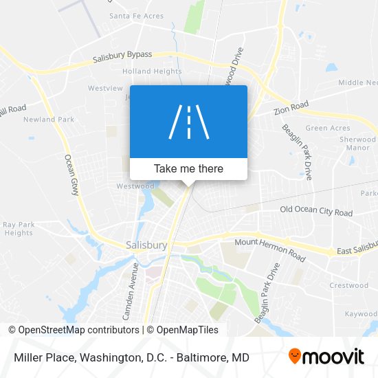 Miller Place map