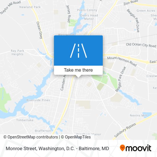 Monroe Street map