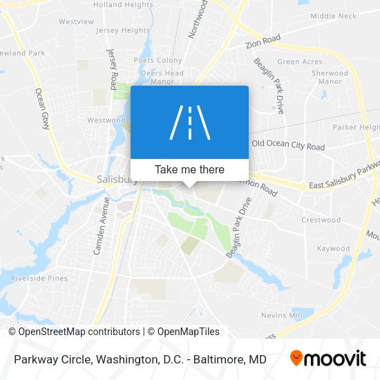 Parkway Circle map