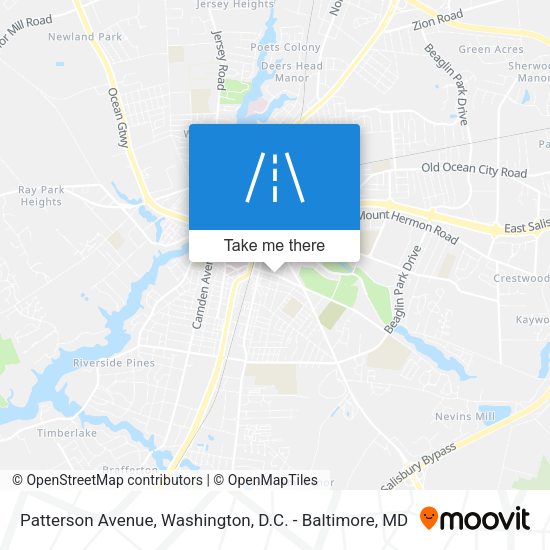 Patterson Avenue map