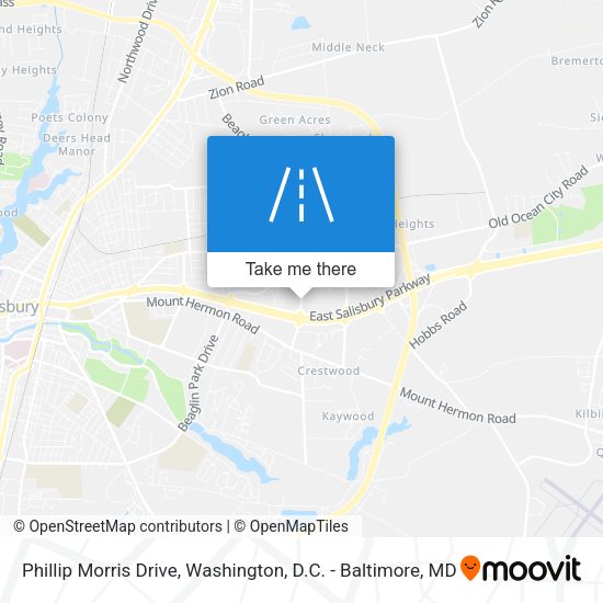 Mapa de Phillip Morris Drive