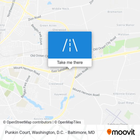 Punkin Court map