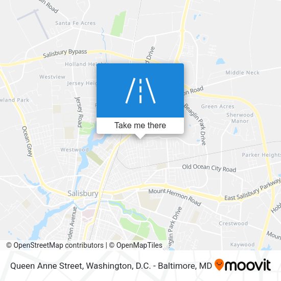 Queen Anne Street map