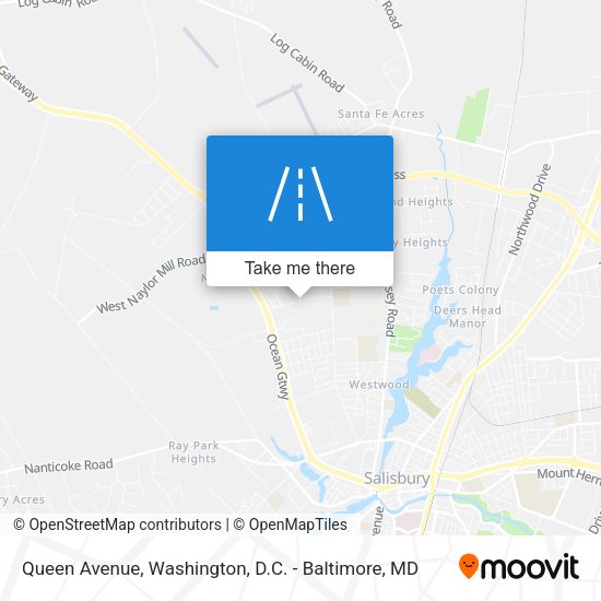 Queen Avenue map