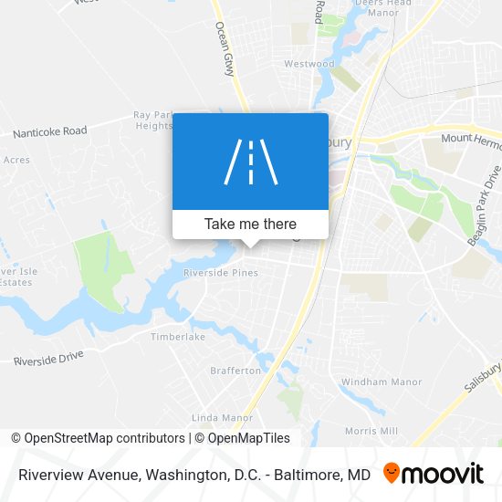 Riverview Avenue map