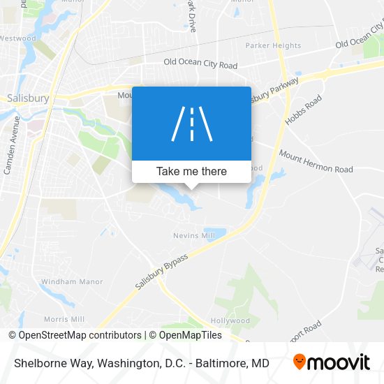Mapa de Shelborne Way