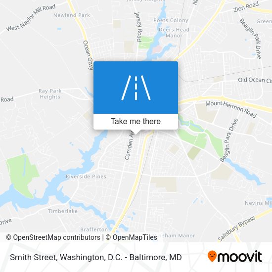Smith Street map