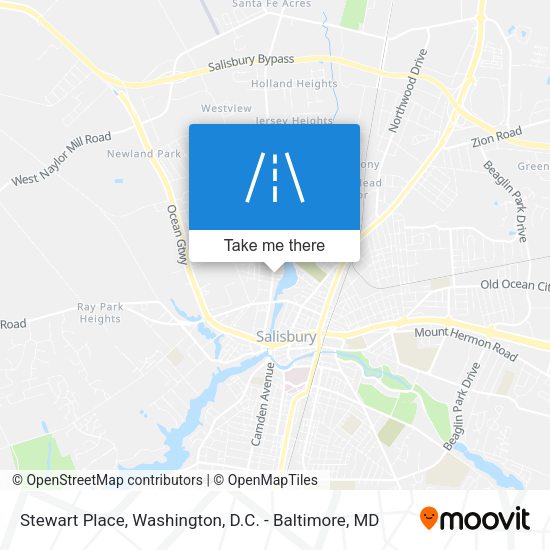 Stewart Place map
