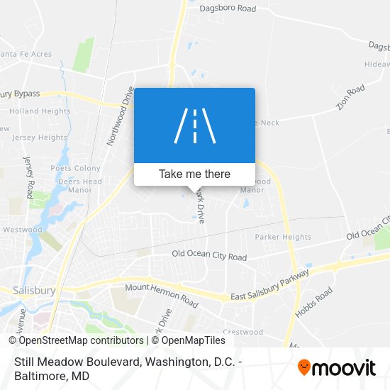 Still Meadow Boulevard map