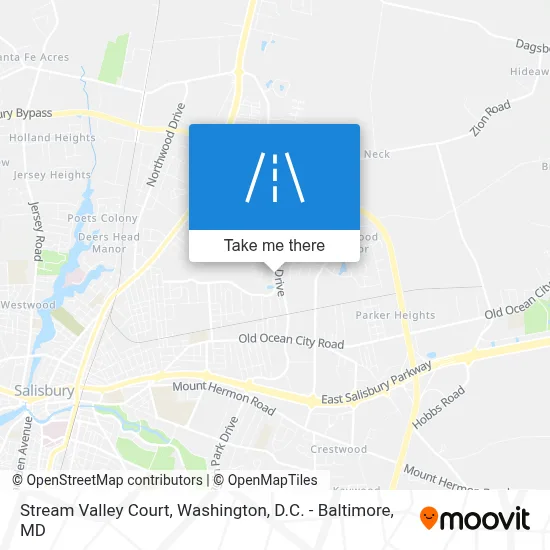 Stream Valley Court map