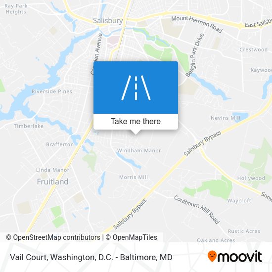 Vail Court map
