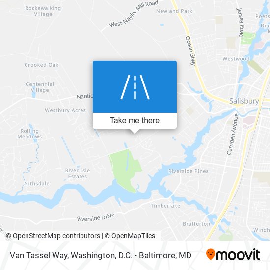 Van Tassel Way map