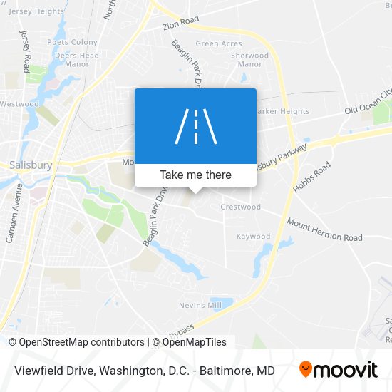 Mapa de Viewfield Drive