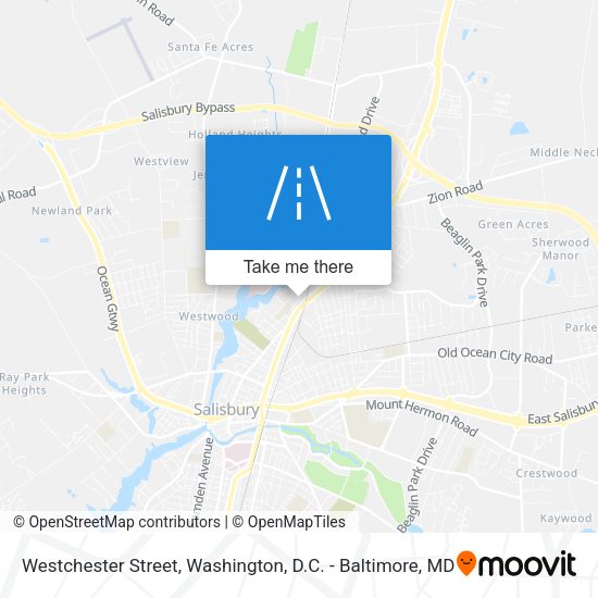Westchester Street map